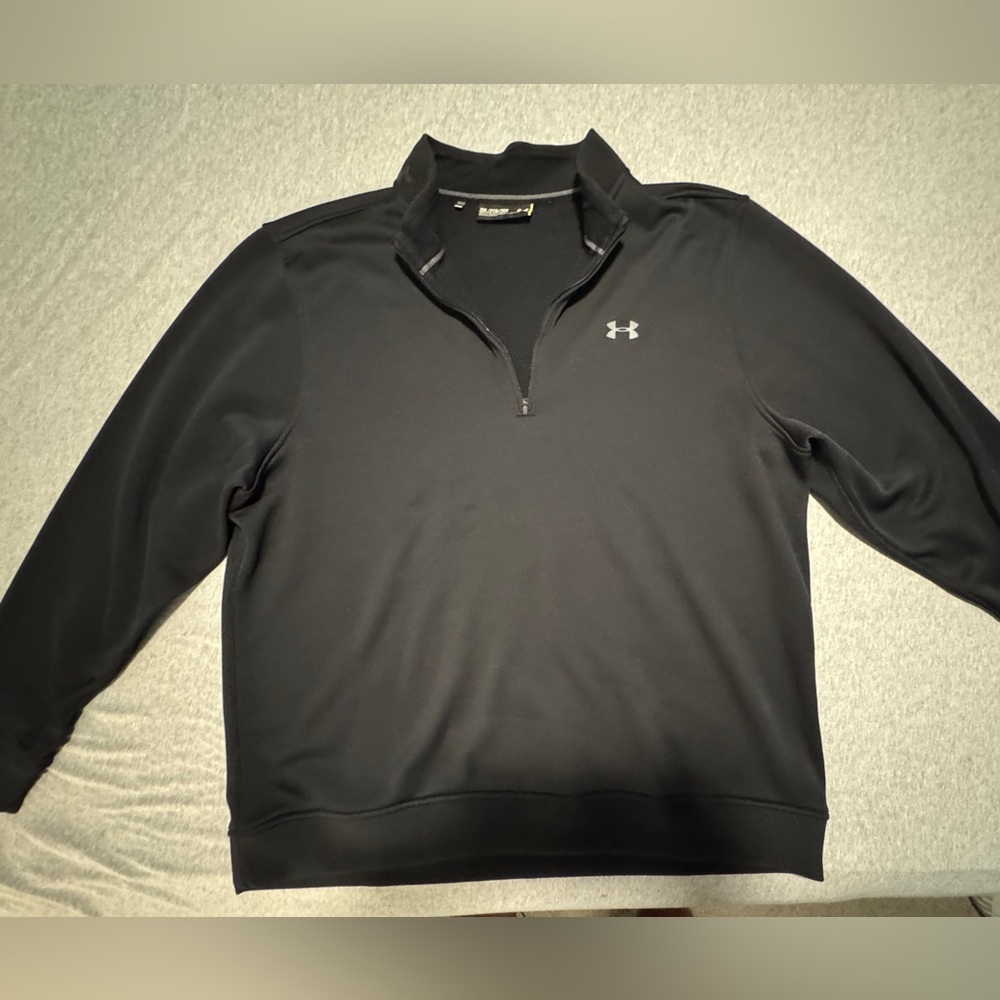 Under Armour Black Fleece Pullover XXL